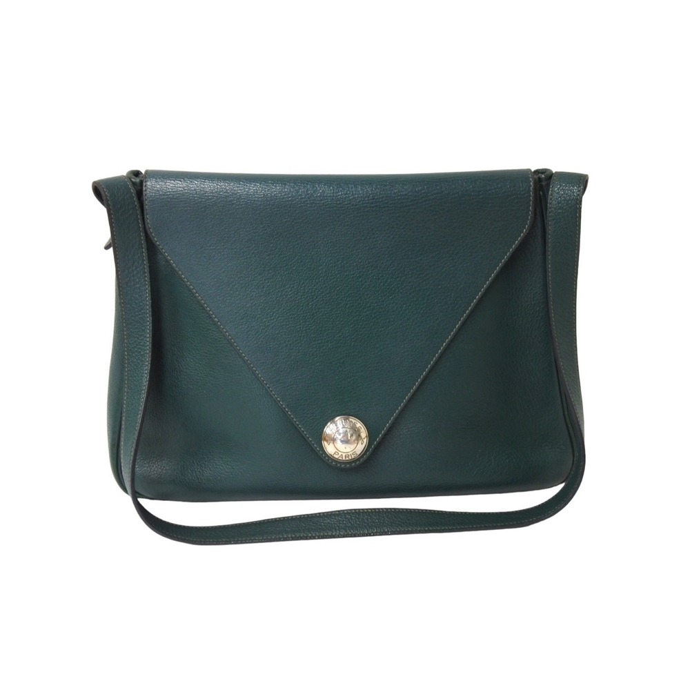 Hermes Christine Crossbody Fjord Khaki Green